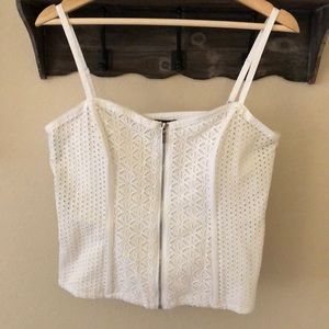 Forever 21 Faux Corset